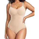 Gotoly Shapewear for Women Tummy Control Shapewear Bodysuit Seamless Faja Body Shaper Waist Trainer Body Suit Butt Lifter