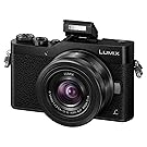 Panasonic DC-GX800KEBK Lumix G Compact System Camera - Black (12 - 32 mm Lens, 4K Video and Photo)