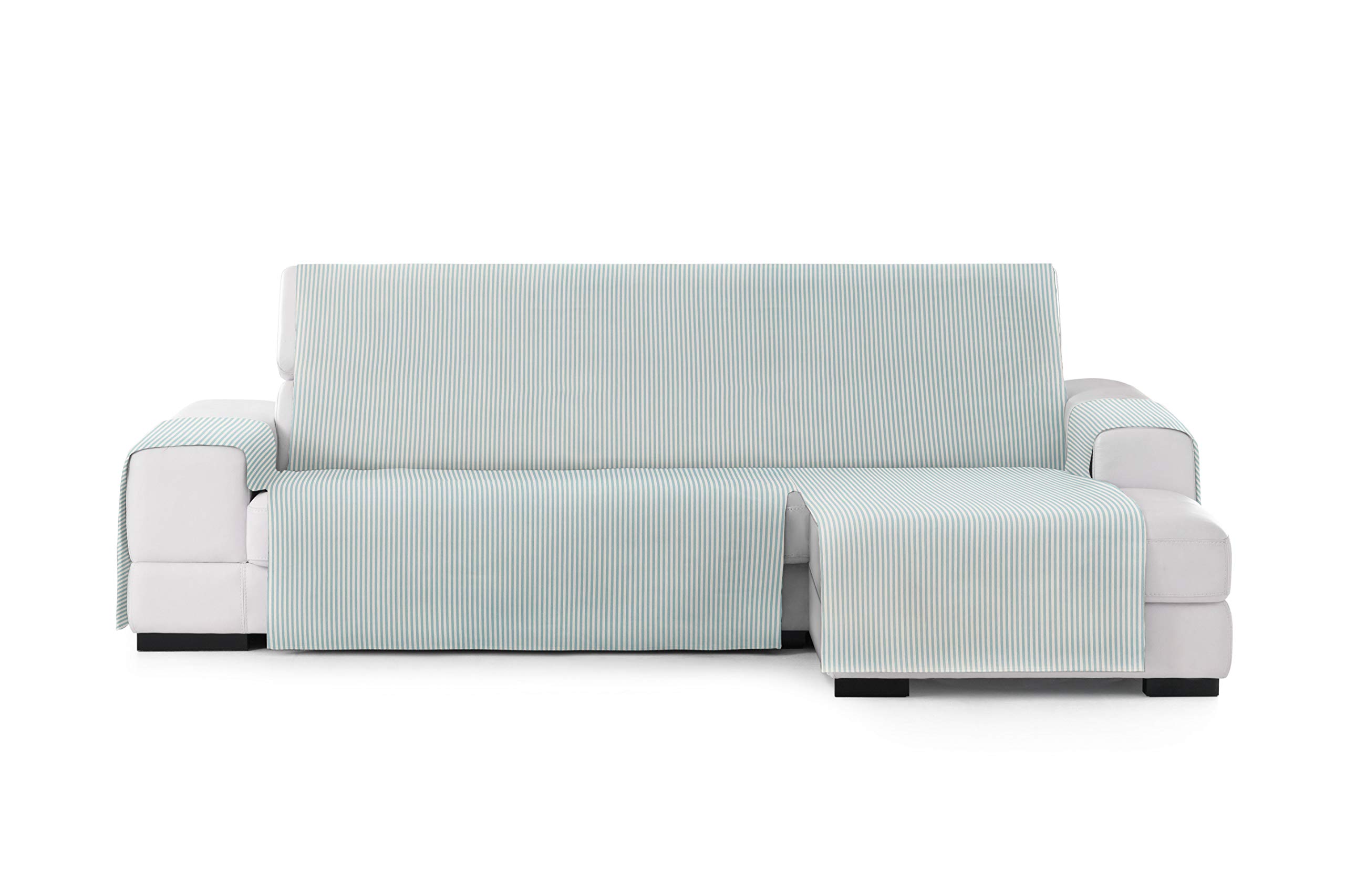 Eysa Sofa Cover, Cotton, Aquamarine, 290 CM. Right