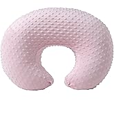 Nursing Pillow Cover, Breastfeeding Pillow Slipcover Snugly Fits for Nursing Pillow for Baby Boys and Girls, Premium Quality Microfiber, Ultra Soft Comfortable (Blushing Bride)