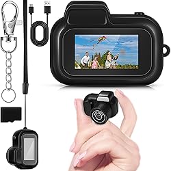 Relaxweex Mini Keychain Camera 1080p Small
