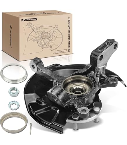 2PC Front Steering Knuckle & Wheel Bearing Hub Assembly For Toyota Camry 3.5L 2007-2011, Lexus ES350 2007-2012, Spline 30