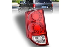 Nakuuly Tail Light Compatible With 2011-2020 Dodge Grand Caravan Left Driver Side LED Taillight Rear Lamp Brake Signal Assemb