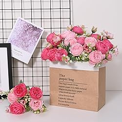 MARTINE MALL 12 Packs Peonies Artificial