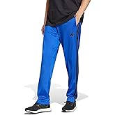 Adidas Mens 3-Stripes Tricot Open Hem Track Pants