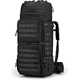 Mardingtop 75L Molle Internal Frame Backpacks for Men,with Rain Cover for Hiking,Camping,Backpacking,Travelling