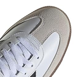adidas Unisex-Adult Samba Indoor, White/Black/Vivid