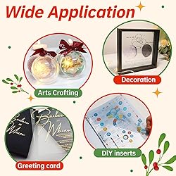 Uinkit 100 Sheets Laser Transparency Film 8.5x11