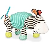 B. toys by Battat – Musical Accordion Zebra Plush – Sensory Toy – Non-Toxic, Multicolor, 10" x 6" x 4" (BX1534GTZ)