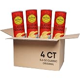 The Good Crisp Company Original Potato Chips, 5.6 oz Cans, Pack of 4 | Certified gluten-free; Non-GMO ingredients; Free from major allergens; No artificial flavors or colors