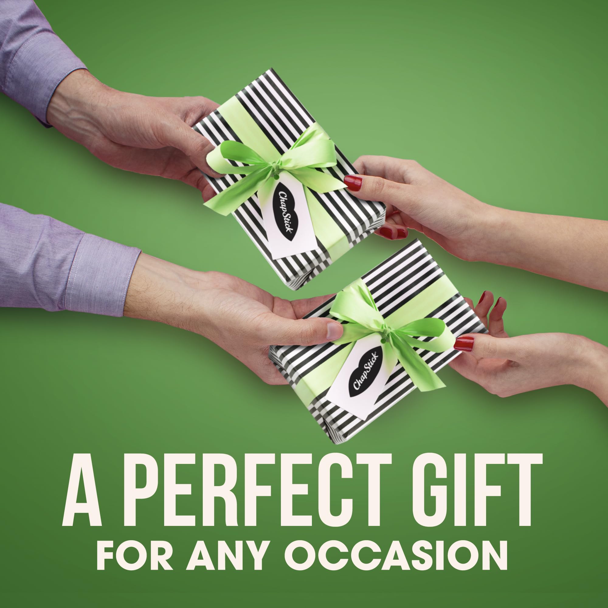 ChapStick Bulk Lip Balm, Classic Spearmint 12-Pack – Cool & Refreshing Lip Moisturizer for Dry Lips, 0.15 Oz Ea