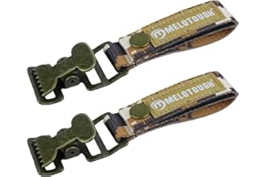 MELOTOUGH Glove Clip Tactical Glove Clips Work Glove Holders Strap with Alligator Clip for Tool Belt,Tool Bag,Tool Backpack