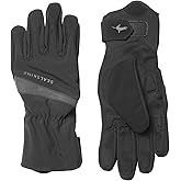 SEALSKINZ | Bodham |Unisex Waterproof All Weather Cycle Glove | Suede Thumb Wiper is Soft on The Face | Cycling & Outdoor Sports
