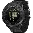 AVTREK Mens Outdoor Sport Tactical Survival Watches Hiking Digital Wrist Watch Waterproof Swimming Military Army Altimeter Barometer Compass Watches