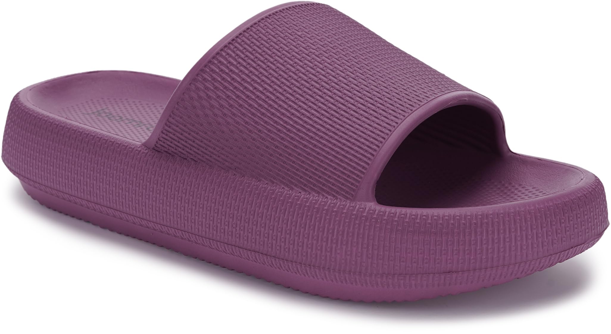 Photo 1 of Joomra Womens Shower Slippers Cushioned Quick Drying Female Pillow House Shoes Pool Beach Spa Slides Sandals Ladies Sandalias Fuchsia 40-41