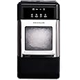 Frigidaire EFIC235-AMZ Countertop Crunchy Chewable Nugget Ice Maker, 44lbs per Day, Self Cleaning Function, 120 Volts