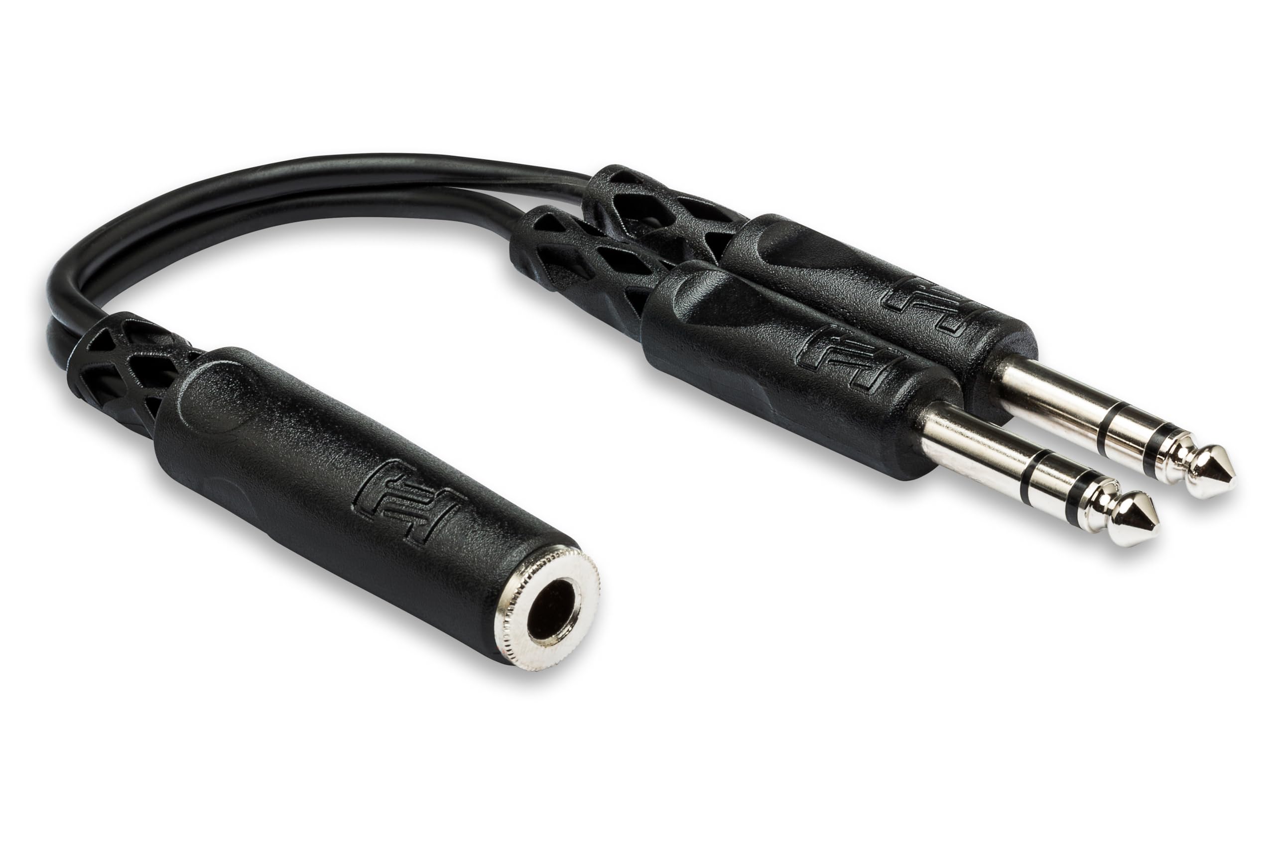 Hosa YPP-308 1/4" TRSF to Dual 1/4" TRS Y Cable