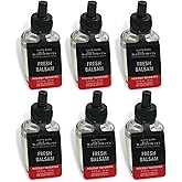 Bath and Body Works Fresh Balsam Wallflowers Fragrance Refill - multipacks - 0.8oz each - 6 pack