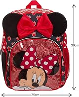 Disney Minnie Mouse Girls Backpack Kids Luxury School Bag Nursery Rucksack view 6