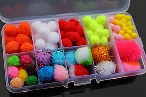 1 Box Assorted Colors Sizes Egg Glo Bug Fly Fishing Trout Egg Fly Tying Materials Free Box