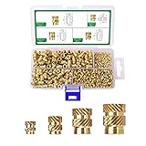 500 Pcs Threaded Inserts for Plastic M2*100