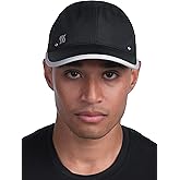SAAKA Lightweight Sports Hat for Men. Fast Drying, Stays Cools. Best for Running, Tennis, Golf & Working Out.