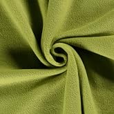 Barcelonetta | Fleece Fabric | Blanket Fabric | 72"X60" | Polar Fleece | Soft, Plush, Anti-Pill | Poncho, Pillow Cover, PJ Pants, Cushion, Liners, Eye Mask (Olive, 2 Yard)