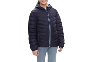 Rokka&Rolla Girls' Ultra Lightweight Packable Down Puffer Jacket Coat