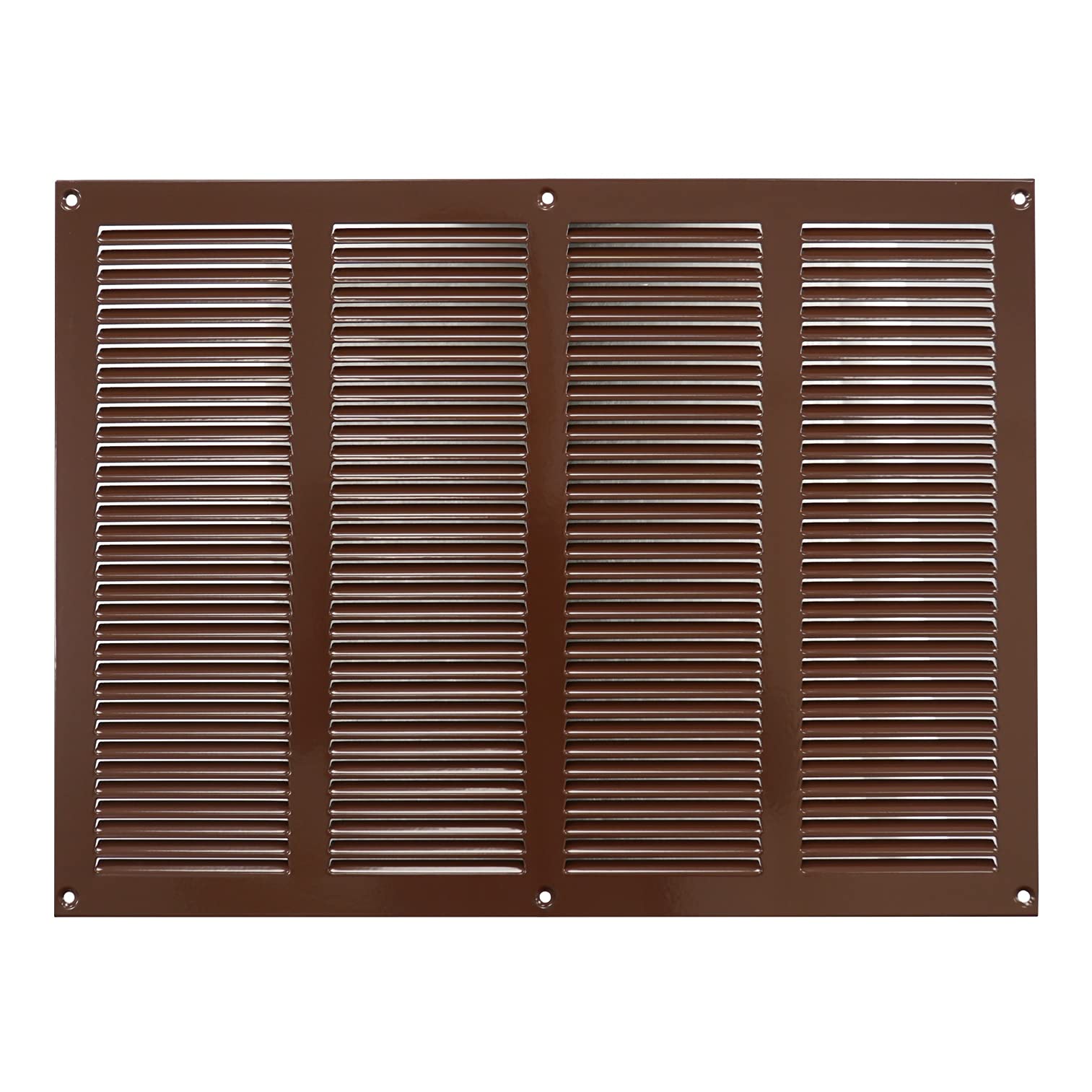 400mm x 300mm Brown Metal Air Vent Grille