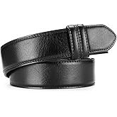 MACBORO Mechanic Work Belts for Men Without Buckle No Scratch Tsa Approved Non-Metal Hypoallergenic Belt 1.5"