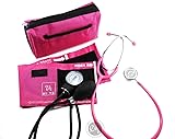 EMI #305 Pink Aneroid Sphygmomanometer Manual Blood