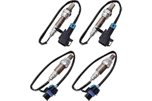 HiSport O2 Oxygen Sensor Upstream Downstream - Compatible with 2006 2007 Chevy Avalanche Silverado 1500 Suburban Tahoe Cadill