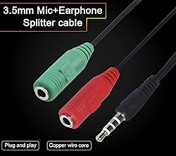 SaiTech IT 3.5 mm Exclusives Headphone Splitter for