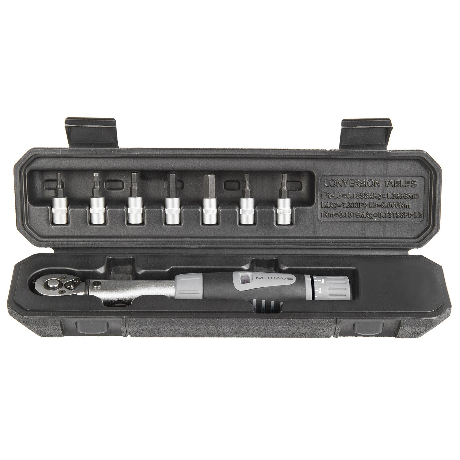 M-Wave TW-2/24 Torque Wrench, 2-24 Nm, anatomically shaped grip