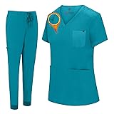M&M SCRUBS Women's Essential Jogger Scrub Set