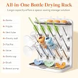 Lifewit 15-Hooks Baby Bottle Drying Rack Countertop Organizer view 3