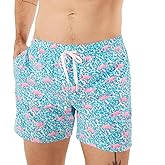 Chubbies Mens Swim Trunks – Mens Swim Shorts with 4-Way Stretch, 5.5” Beach Shorts with Elastic Waist, Drawstring,Mesh Lining