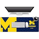 YouTheFan NCAA Michigan Wolverines Logo Series Desk Pad SMU
