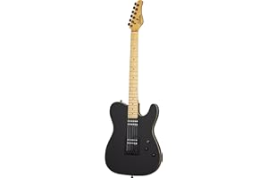 Schecter PT 6-String Solid Body Humbuckers Electric Guitar (Right-Handed, Gloss Black)