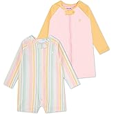 2-Pack Long Sleeve Rash Guard Coverall