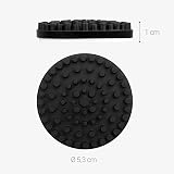 kwmobile Turntable Speaker Isolation Pads Pack of 4 Silicone Feet Self Adhesive view 4