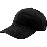 Unisex Classic Baseball Cap | Low Profile Soft Top Unstructured Cotton Baseball Cap | Adjustable Size Buckle for Women Men