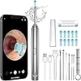 Ear Wax Removal Tool Camera, 1296P HD Camera and 6 LED Lights, Ear Cleaner with Camera, 1296P HD Camera and 6 LED Lights, Ear Cleaning kit, Ear Wax Removal Kit