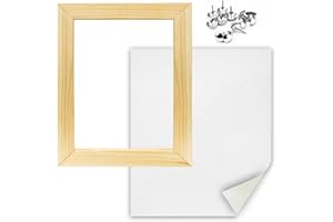 PAINT A DREAM 12x16 inch Stretcher Bars for Canvas Painting, Premium Wooden Frame Strips, Easy to Assemble Canvas Frame Kit, Ready-to-Hang Gallery Wall Art for Home Decor, DIY, Paint by Number