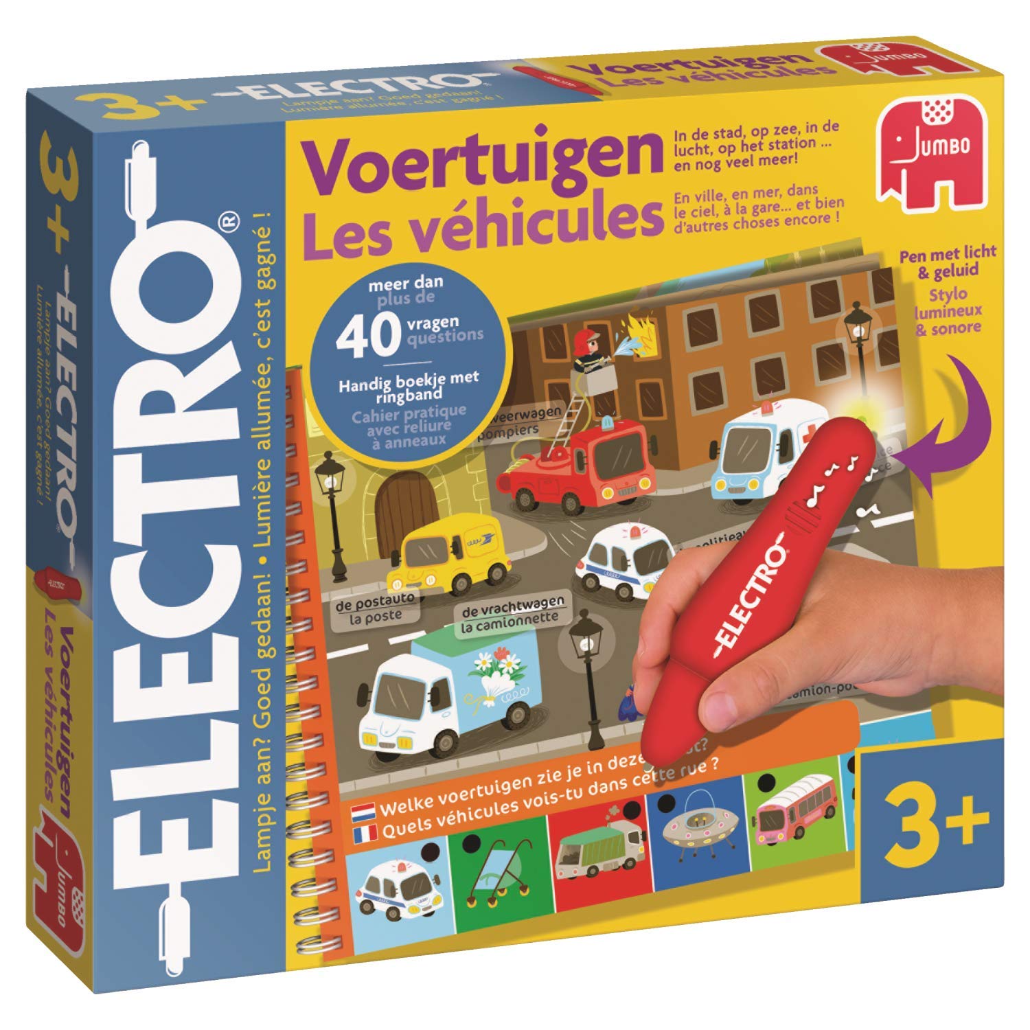 Jumbo 19559 Electric Wonder Pencil: Vehicles Game