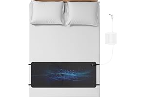 Astarexin Grounding Mat for Sleep – Queen Size (27" × 60") | Relieve Stress, Reconnect to Earth's Energy for Feet & Body Includes Grounding Cord & Test Pen Indoor Use