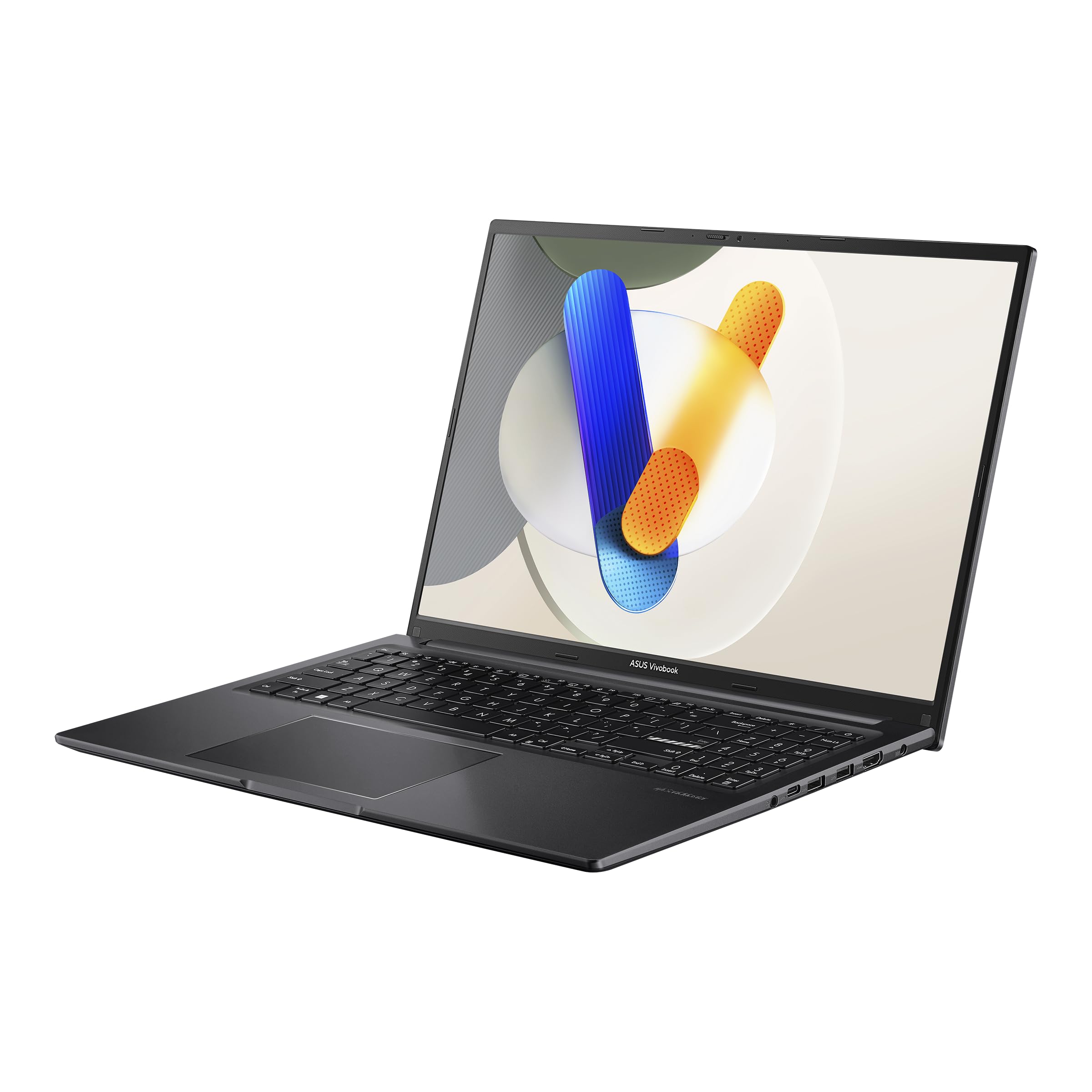 ASUS Vivobook 16 X1605VA Laptop | 16" WUXGA 16:10 IPS Display | Intel Core 5 120U | Intel Iris Xe | 16GB RAM | 512GB SSD | Win11 Home | QWERTZ | Indie Black 4