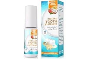 NOBA Tooth Paint, Instant Teeth Whitening Paint, Safe & Gentle White Paint for Teeth, Long-Lasting, Portable & Simple, Get Confident Smile