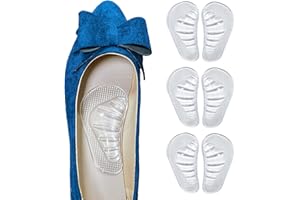 CometMars Arch Support Insoles for Feet Relief! Gel Inserts for Flat Feet, Low Arch Support & Plantar Fasciitis | Gel Arch Pa
