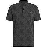 adidas Men's Golf Go-To Stripe Print Polo Shirt